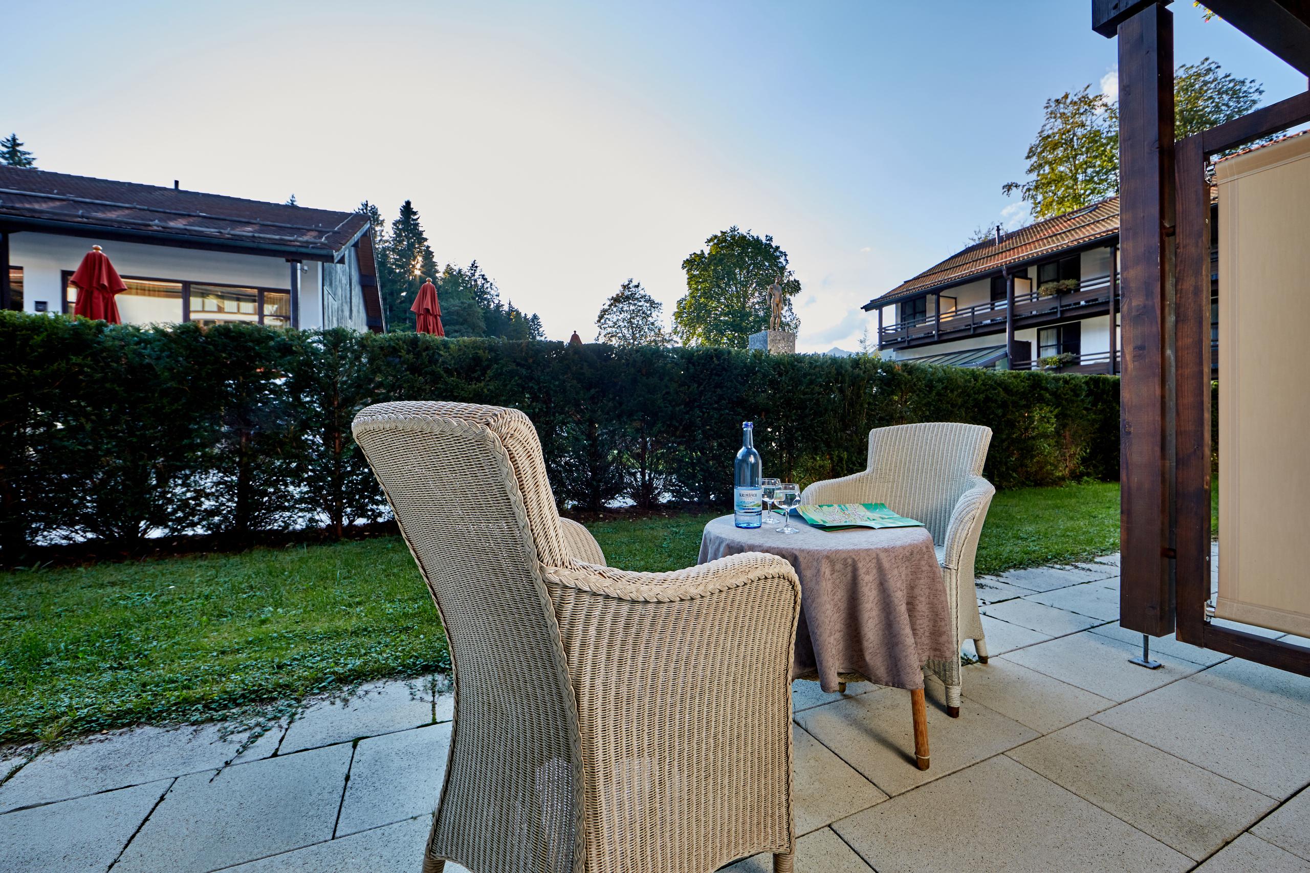 Hotel Am Badersee Grainau Bagian luar foto