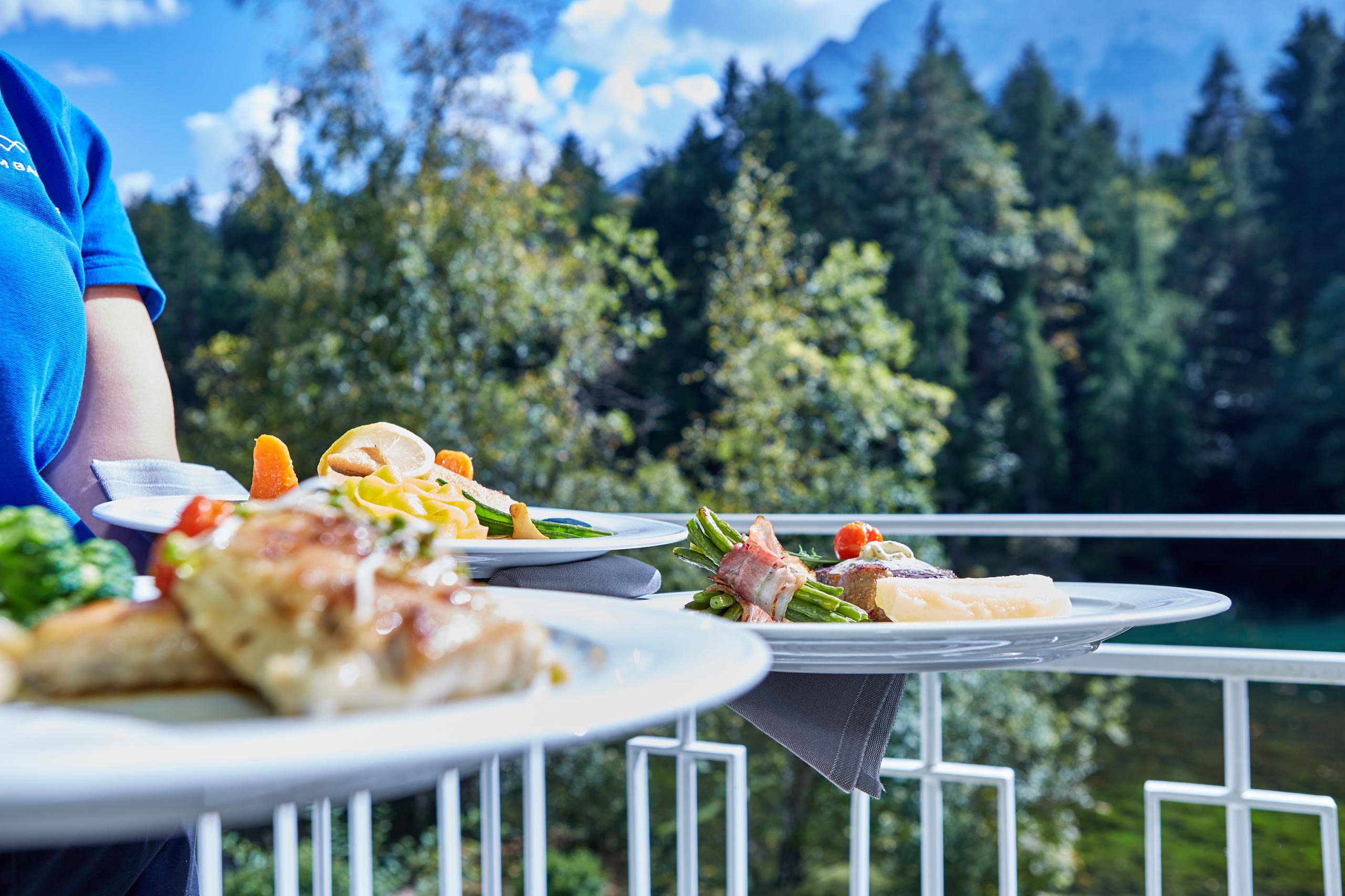 Hotel Am Badersee Grainau Bagian luar foto