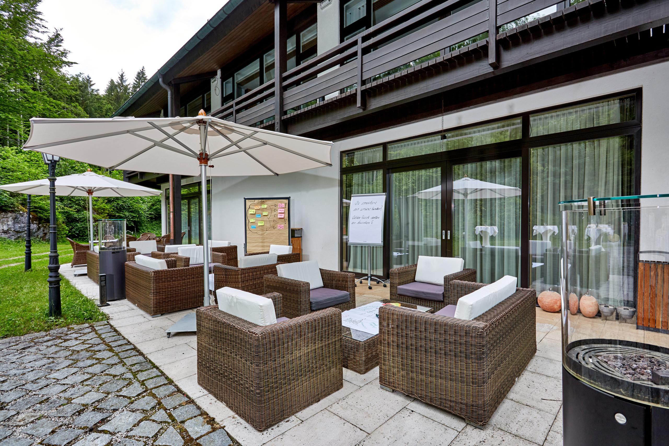 Hotel Am Badersee Grainau Bagian luar foto