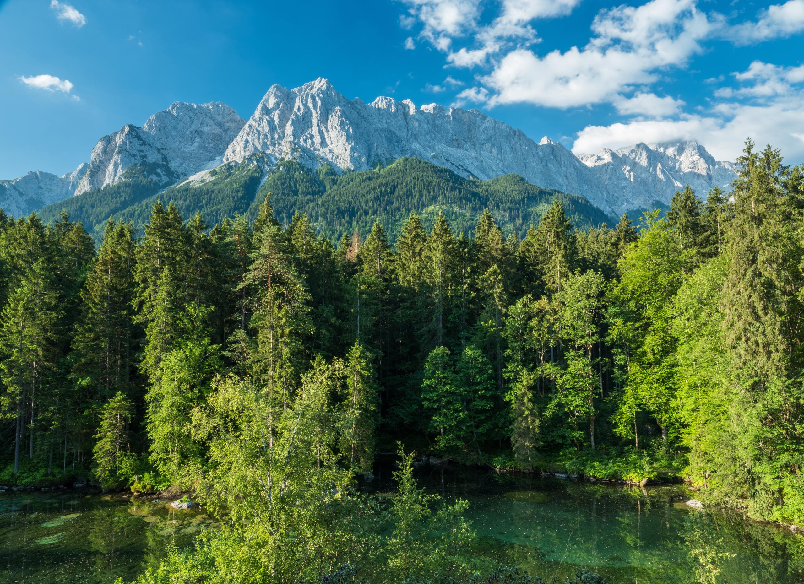 Hotel Am Badersee Grainau Bagian luar foto